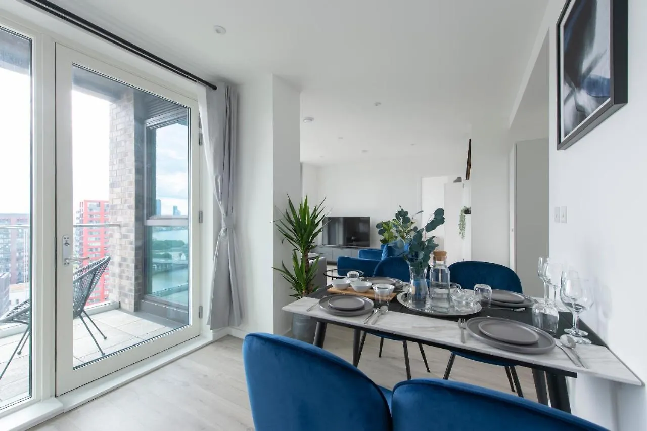 Apartmán Ac Luxe Penthouse With Free Parking Londýn Velká Británie