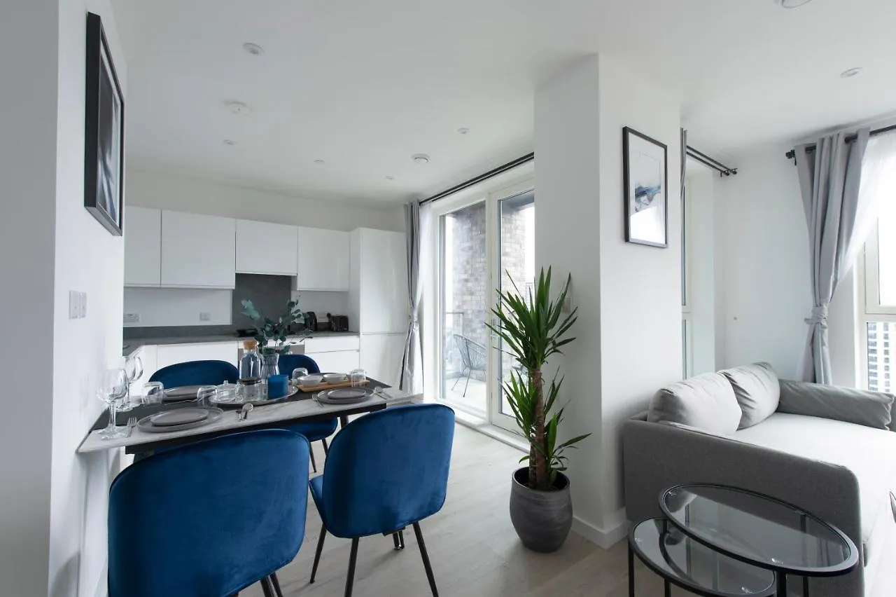 Apartmán Ac Luxe Penthouse With Free Parking Londýn