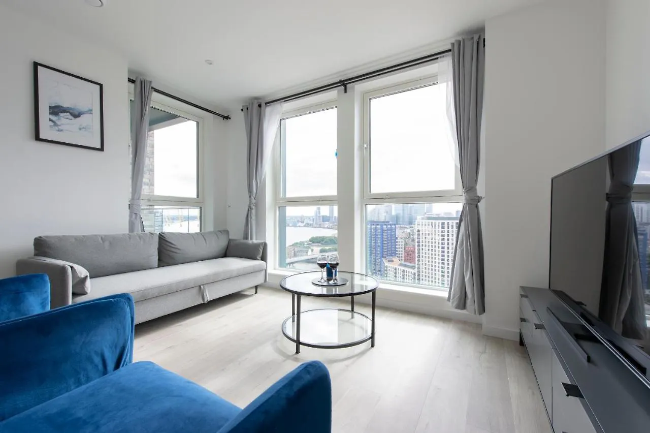 Apartmán Ac Luxe Penthouse With Free Parking Londýn 0*,  Velká Británie
